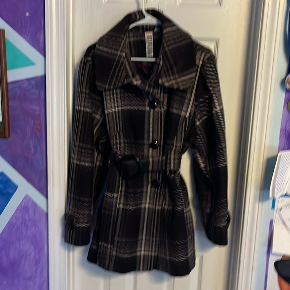d.e.t.a.i.l.s INTL Purple Wool Women’s Coat